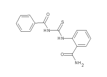 2-{[(benzoylamino)carbonothioyl]amino}benzamide