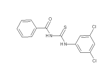 N-{[(3,5-dichlorophenyl)amino]carbonothioyl}benzamide