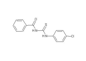 N-{[(4-chlorophenyl)amino]carbonothioyl}benzamide