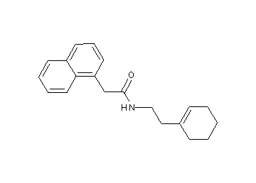 N-[2-(1-cyclohexen-1-yl)ethyl]-2-(1-naphthyl)acetamide
