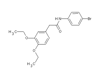 N-(4-bromophenyl)-2-(3,4-diethoxyphenyl)acetamide