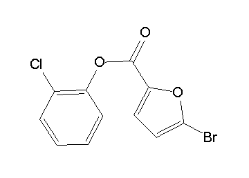 2-chlorophenyl 5-bromo-2-furoate