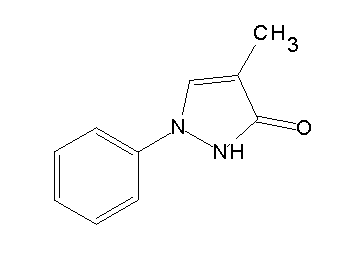 4-methyl-1-phenyl-1,2-dihydro-3H-pyrazol-3-one