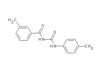 3-methyl-N-{[(4-methylphenyl)amino]carbonothioyl}benzamide