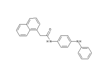 N-(4-anilinophenyl)-2-(1-naphthyl)acetamide