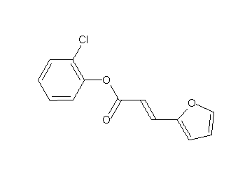 2-chlorophenyl 3-(2-furyl)acrylate