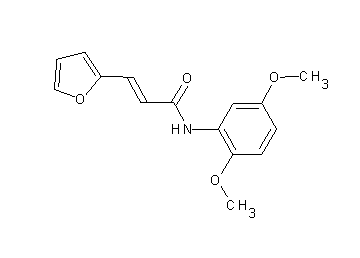 N-(2,5-dimethoxyphenyl)-3-(2-furyl)acrylamide