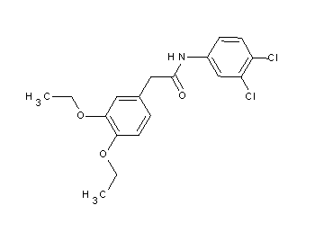 N-(3,4-dichlorophenyl)-2-(3,4-diethoxyphenyl)acetamide
