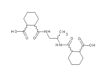 2,2'-[1,2-propanediylbis(iminocarbonyl)]dicyclohexanecarboxylic acid