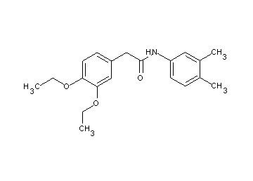 2-(3,4-diethoxyphenyl)-N-(3,4-dimethylphenyl)acetamide - Click Image to Close