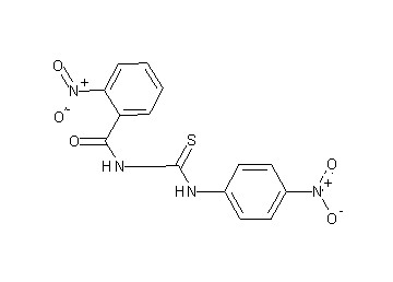 2-nitro-N-{[(4-nitrophenyl)amino]carbonothioyl}benzamide