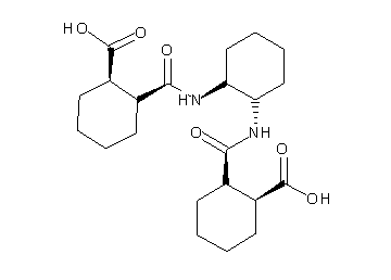2,2'-[1,2-cyclohexanediylbis(iminocarbonyl)]dicyclohexanecarboxylic acid