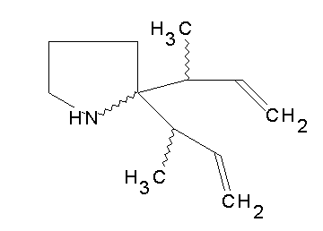 2,2-bis(1-methyl-2-propen-1-yl)pyrrolidine