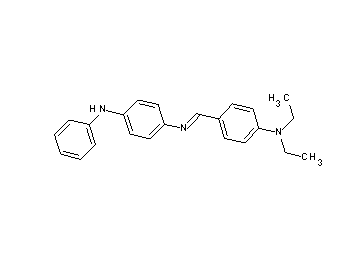 N-[4-(diethylamino)benzylidene]-N'-phenyl-1,4-benzenediamine