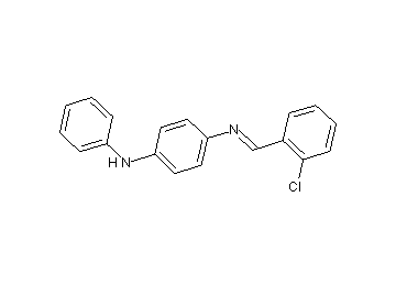 N-(2-chlorobenzylidene)-N'-phenyl-1,4-benzenediamine