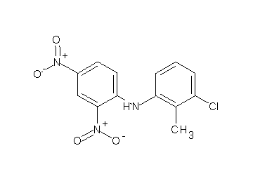 (3-chloro-2-methylphenyl)(2,4-dinitrophenyl)amine