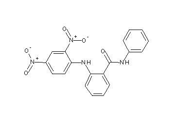 2-[(2,4-dinitrophenyl)amino]-N-phenylbenzamide