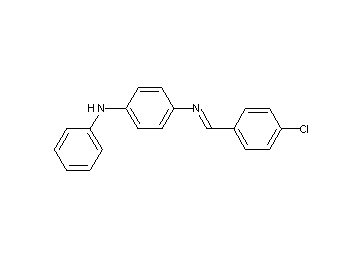 N-(4-chlorobenzylidene)-N'-phenyl-1,4-benzenediamine
