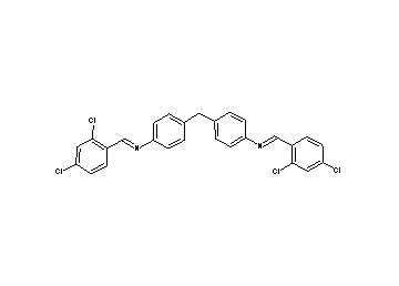 (2,4-dichlorobenzylidene)(4-{4-[(2,4-dichlorobenzylidene)amino]benzyl}phenyl)amine