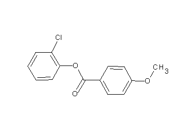 2-chlorophenyl 4-methoxybenzoate