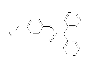 4-ethylphenyl diphenylacetate