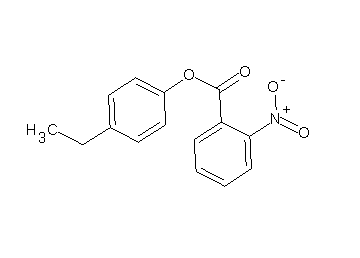 4-ethylphenyl 2-nitrobenzoate