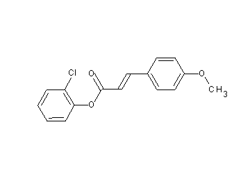 2-chlorophenyl 3-(4-methoxyphenyl)acrylate