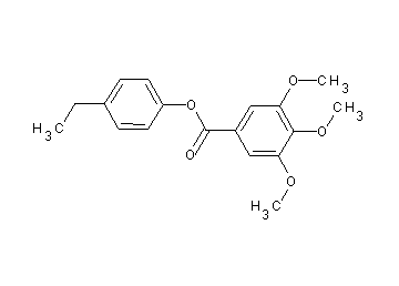 4-ethylphenyl 3,4,5-trimethoxybenzoate