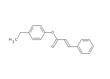 4-ethylphenyl 3-phenylacrylate