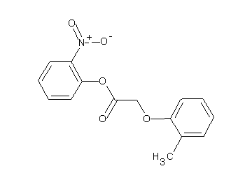 2-nitrophenyl (2-methylphenoxy)acetate