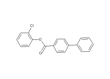 2-chlorophenyl 4-biphenylcarboxylate