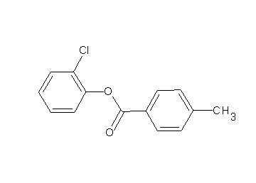 2-chlorophenyl 4-methylbenzoate