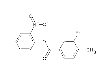 2-nitrophenyl 3-bromo-4-methylbenzoate