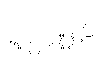 3-(4-methoxyphenyl)-N-(2,4,5-trichlorophenyl)acrylamide