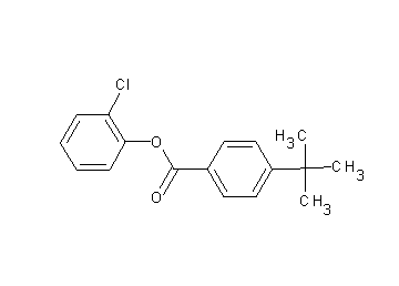 2-chlorophenyl 4-tert-butylbenzoate