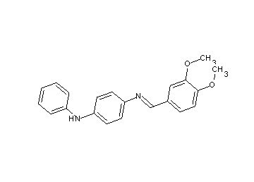 N-(3,4-dimethoxybenzylidene)-N'-phenyl-1,4-benzenediamine
