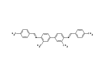 3,3'-dimethyl-N,N'-bis(4-methylbenzylidene)-4,4'-biphenyldiamine