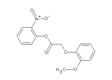 2-nitrophenyl (2-methoxyphenoxy)acetate - Click Image to Close