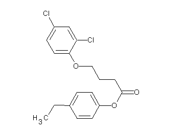 4-ethylphenyl 4-(2,4-dichlorophenoxy)butanoate