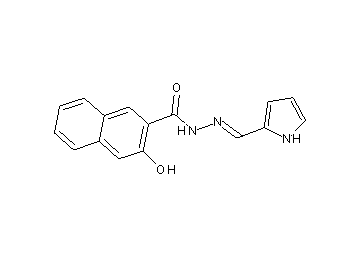 3-hydroxy-N'-(1H-pyrrol-2-ylmethylene)-2-naphthohydrazide