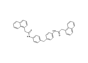 N,N'-[methylenebis(4,1-phenylene)]bis[2-(1-naphthyl)acetamide]