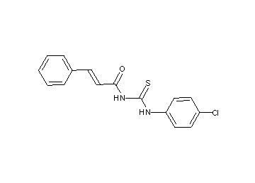 N-{[(4-chlorophenyl)amino]carbonothioyl}-3-phenylacrylamide