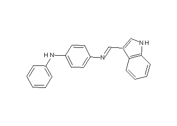N-(1H-indol-3-ylmethylene)-N'-phenyl-1,4-benzenediamine
