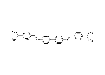 N,N'-bis(4-isopropylbenzylidene)-4,4'-biphenyldiamine