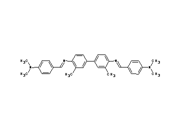 N,N'-bis[4-(dimethylamino)benzylidene]-3,3'-dimethyl-4,4'-biphenyldiamine