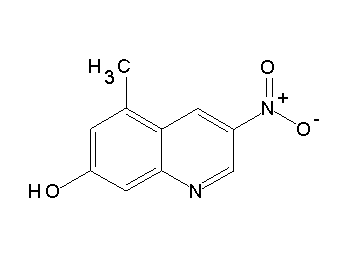 5-methyl-3-nitro-7-quinolinol