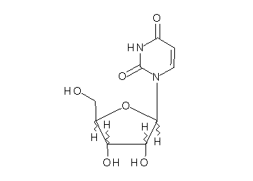 1-[3,4-dihydroxy-5-(hydroxymethyl)tetrahydro-2-furanyl]-2,4(1H,3H)-pyrimidinedione (non-preferred name)