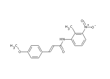 3-(4-methoxyphenyl)-N-(2-methyl-3-nitrophenyl)acrylamide