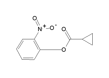2-nitrophenyl cyclopropanecarboxylate