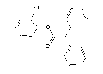 2-chlorophenyl diphenylacetate